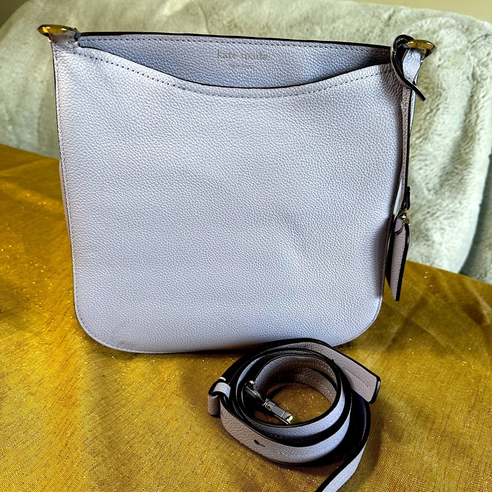 Kate Spade cross body bag in Soft Lilac.